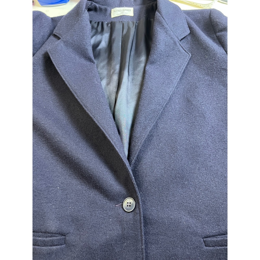 VTG pure wool navy blazer 14 USA mint conditon preppy‎ capsule classic retro - Picture 3 of 9